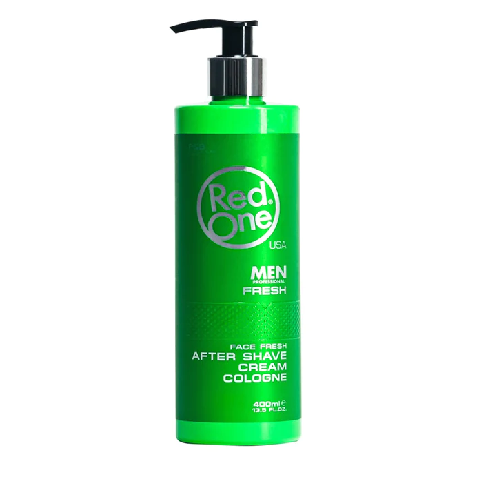 Red One After Shave Crema Cologne(Colonia) 400ml Fresh Clipper y Shaver
