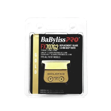 Babyliss Pro Cuchilla de Repuesto FX707G2 Gold 2.0MM - Imagen 2