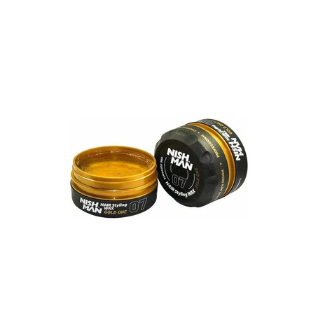 Cera Cabello Nishman Gold One 07 Fijación Brillo Firmeza - Imagen 2