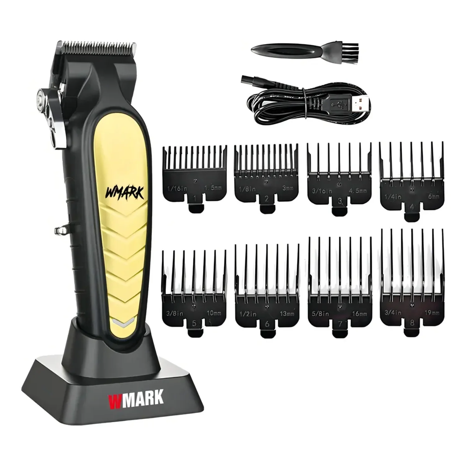 Barber Combo Wmark Cortadora NG138 + Trimmer NG338 - Imagen 3