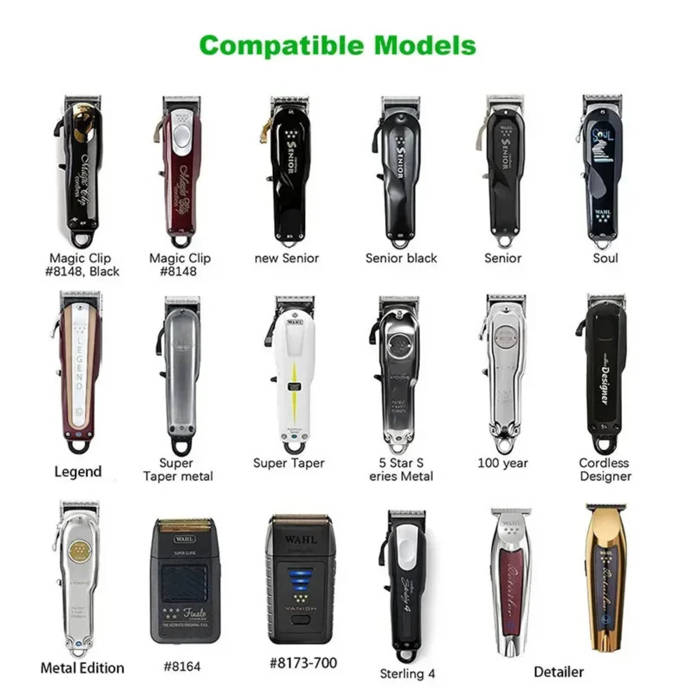 Cable de Carga USB Compatible Clipper Wahl Inalámbricas 2MTR - Imagen 4