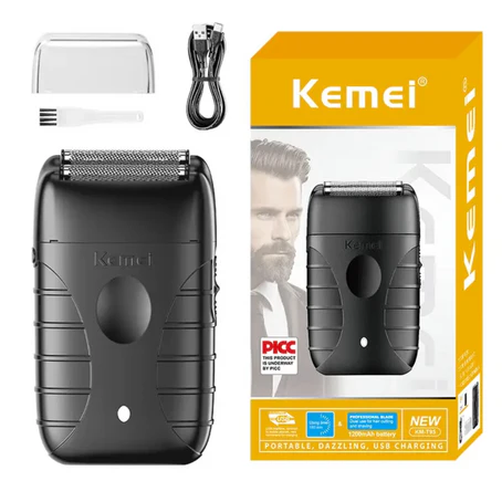 Maquina de Afeitadora Kemei Km-T95 Shaver Profesional Negra - Imagen 2