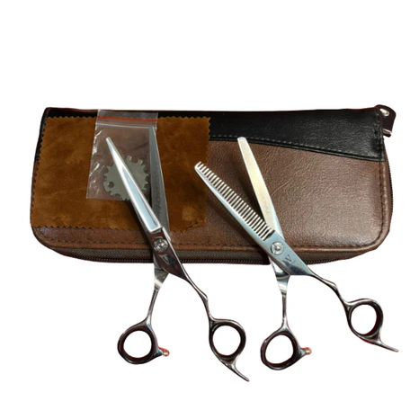 Set De Tijeras Para Corte De Cabello WMARK NG-001 6" - Imagen 3