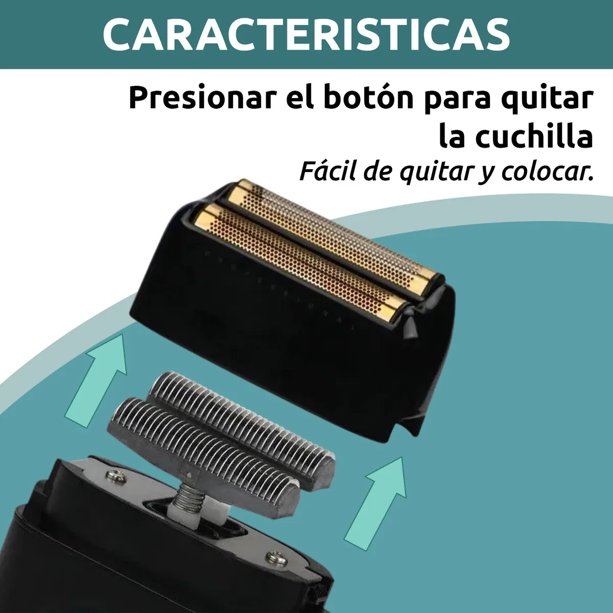 Cabezal de Repuesto De Maquina Vgr 377 Rasuradora - Imagen 4