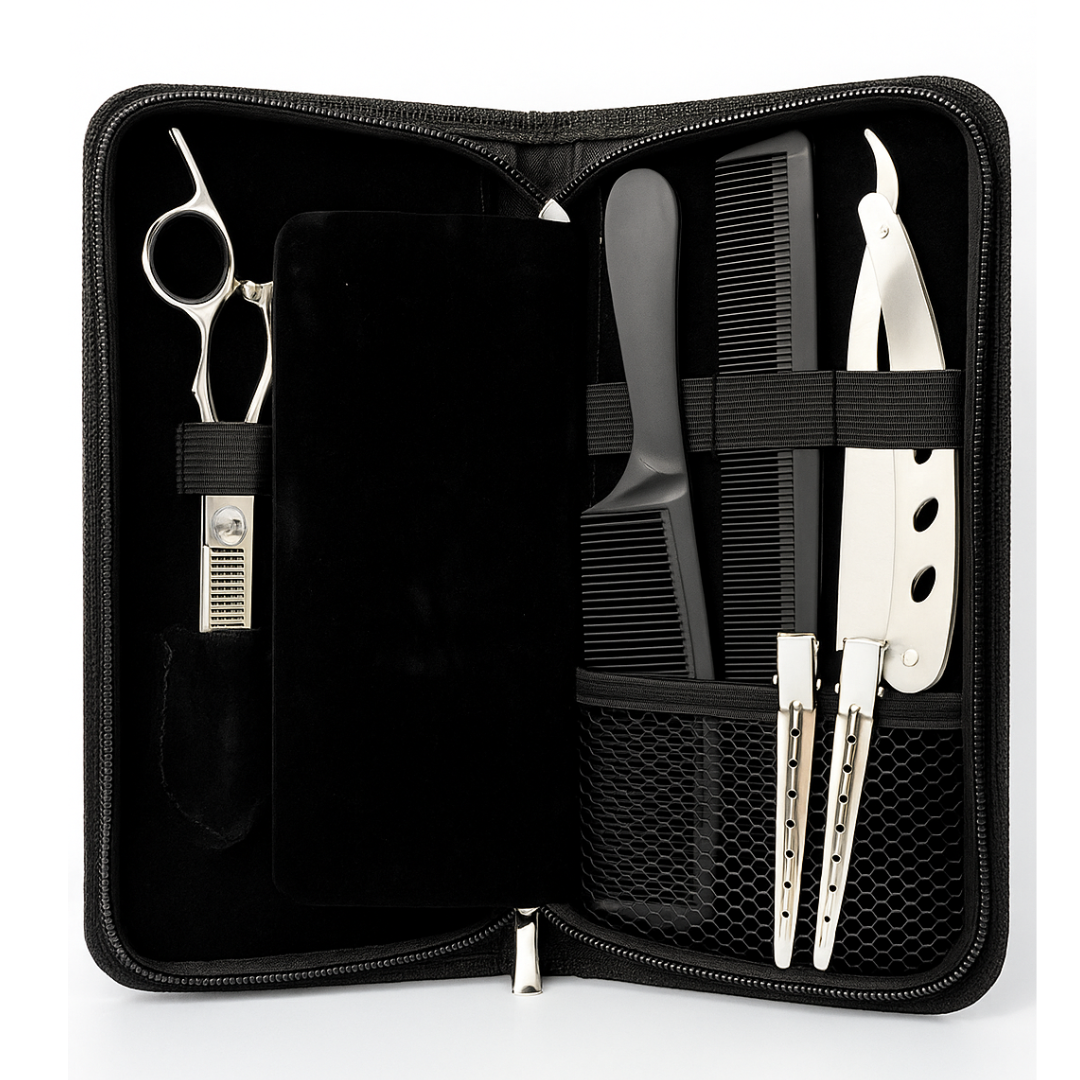 Set de Tijeras de peluquería Wahl Profesional plateado - Imagen 2