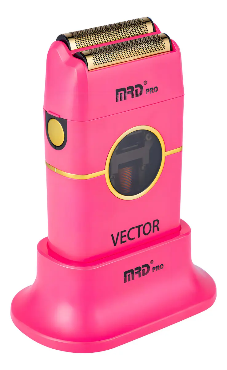 Maquina Afeitadora Profesional Shaver Vector Mrd 11.500 Rpm Color Rosa - Imagen 2