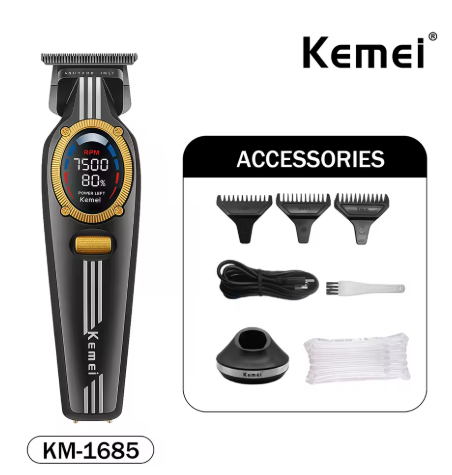Kemei KM-1685 Recortadora de Pelo Profesional - Imagen 3