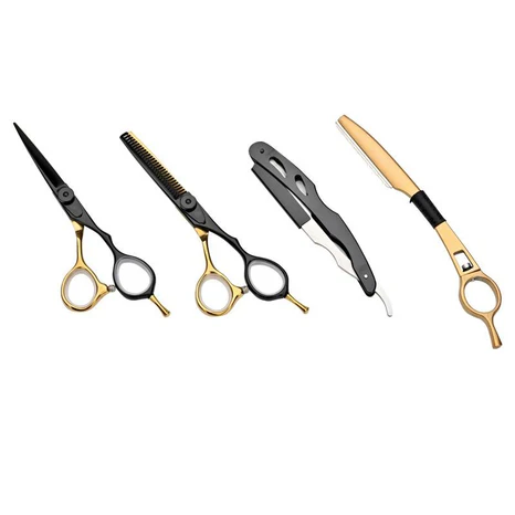Set de Tijeras Wmark D78 P007 6" Navaja Y Esculpidora - Imagen 3